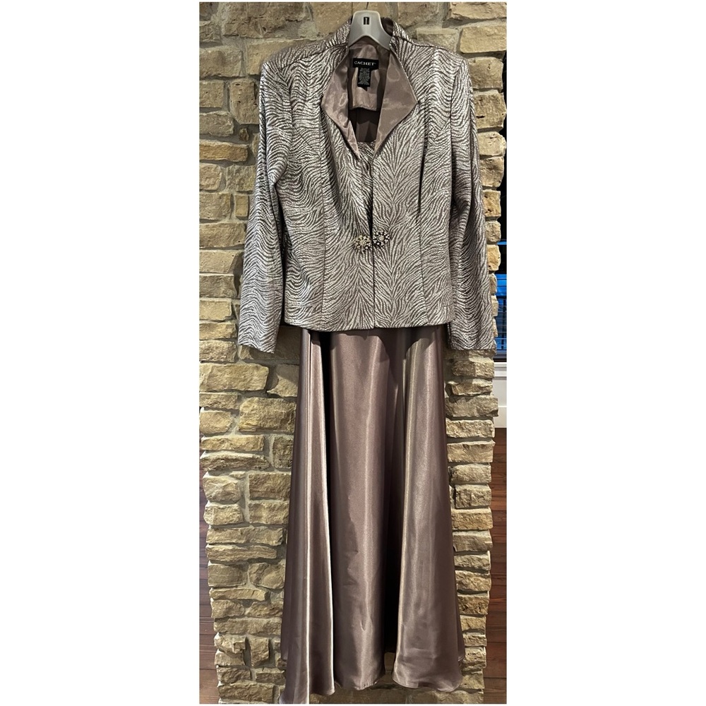 Cachet Two Piece Evening Dress and Jacket